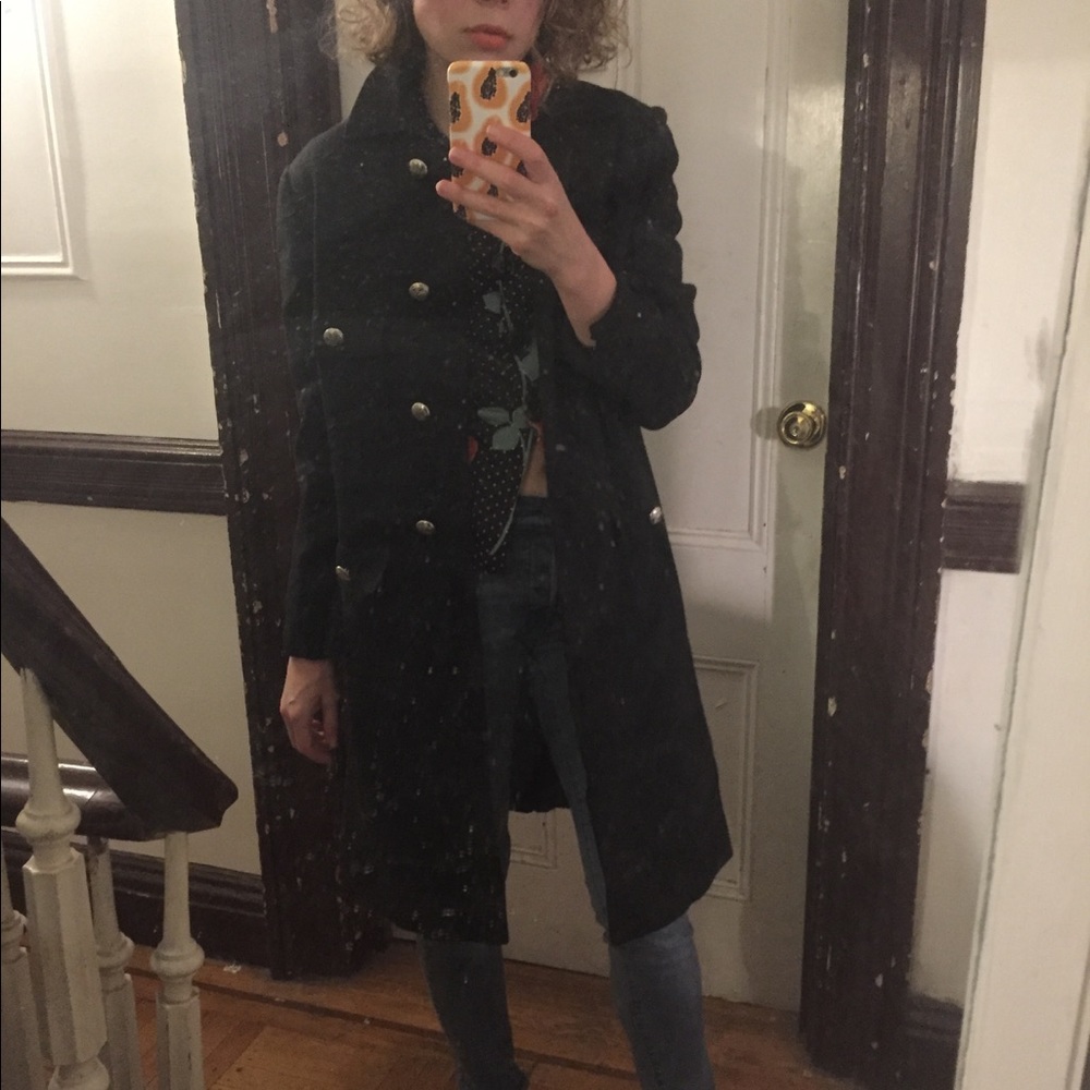 Vintage wool coat - Italian-made